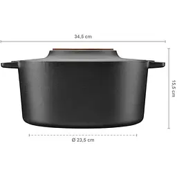 Каструля Fiskars Norden чавунна 6 л (1026566) - мініатюра 8