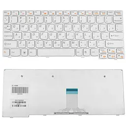 Клавіатура для ноутбука LENOVO (IdeaPad: E10-30 series) rus білий