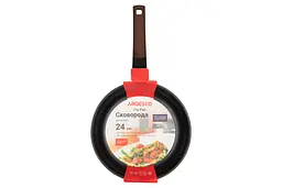 Сковорода Ardesto Gemini Foggia 24см алюміній коричневий kuh0014426 - мініатюра 4