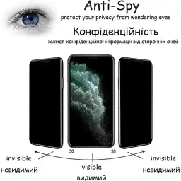 Скло захисне Drobak Anty Spy Samsung Galaxy A26 (595977) - мініатюра 5