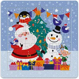 Пазли тришарові Interdruk Christmas Tree 49 шт. (376312) - мініатюра 2