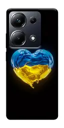 Чохол Demsky Серце України для Xiaomi Redmi 13 4G/Poco M6 4G