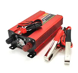 Інвертор напруги Powerone+ SSB1200 (720Вт)+LCD, 12/220V, approximated, 1 універсальна розетка, клеми - мініатюра 2