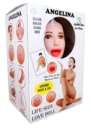 Секс-лялька Boys Of Toys B-Series Angelina 3D надувна з вібрацією