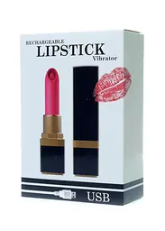 Вібратор для клітора Boss Series Rechargeable Lipstick 9.2 см рожевий - мініатюра 9