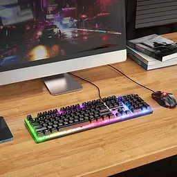 Комплект (клавіатура + миша) Hoco GM18 RGB Gaming Combo [93368] - мініатюра 6