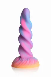 Фентезійний фалоімітатор Creature Cocks Glow-in-the-Dark Unicorn Dildo Creature Cocks SX2205 101112