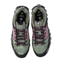 Кросівки CMP Women's Rigel Waterproof Shoes with Suede Upper 37 Green/Pink (1097-3Q13246-50ES 37) - мініатюра 4