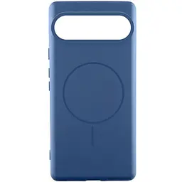 Чохол Silicone Cover Lakshmi (AA) with MagFit для Google Pixel 10 / 10 Pro Синій / Navy Blue