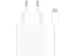 Мережевий зарядний пристрій Xiaomi 67 W HyperCharge Combo (Type-A) EU білий (BHR9465EU) - мініатюра 1