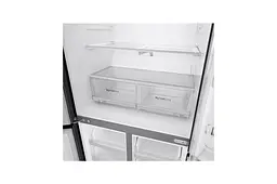 Холодильник Multy Doors LG GC-Q22FTBKL 179х73х84см 4 двері холодильне відділення 315 л морозильне відділення 143 л A+,NF Чорний матовий (GC-Q22FTBKL) - мініатюра 10