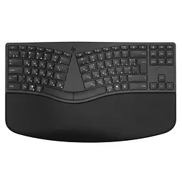 Клавіатура мембранна 960 BLK Ergonomic split-zone, 112key, BT, EN/UK, чорний HP teh0013914 - мініатюра 2