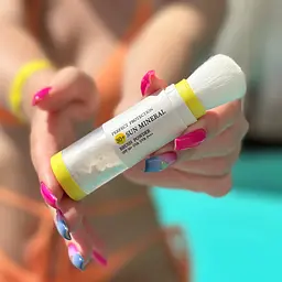 Сонцезахисна мінеральна пудра прозора з SPF 30+ Perfect Protection Sun Mineral Brush Powder Sheer Matte Hillary 4 г - мініатюра 4