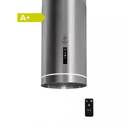 Витяжка острівна Perfelli Design Isola 35 Inox Silenzio