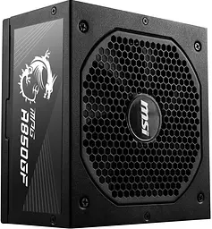 Блок живлення MSI MPG 850W (A850GF) 80+ Gold (MPG A850GF) Black Б/в - мініатюра 2