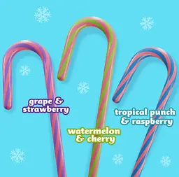 Льодяники-тростини Nerds Holiday Candy Canes 12шт 150г - мініатюра 5