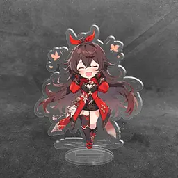 Акрилова колекційна фігурка Геншин Імпакт - Genshin Impact Chibi Ембер 10 см - мініатюра 2