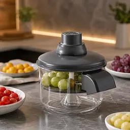 Овочечистка Peeling Machine R.3413 / Електрична машина для очищення овочів та фруктів / Овочечистка електрична для чищення фруктів та овочів - мініатюра 2