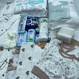 Набір для новонароджених у пологовий "Ніжний дотик" у нейтральних кольорах ЕкоМама + сумка у подарунок - мініатюра 6