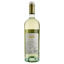 Вино Epicuro Fiano Puglia IGT, біле, сухе, 12,5%, 0,75 л - мініатюра 2