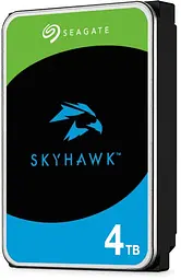 Жорсткий диск 4TB 3.5" 256MB SATA SkyHawk Seagate teh0013506 - мініатюра 3