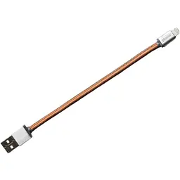 Кабель USB-A to Lightning Plusus Lifestar Handcrafted Vintage Tan 0.25 м (LST2001025) - мініатюра 3