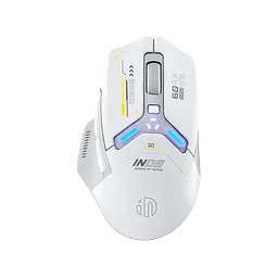 Миша INPHIC IN9 White-Green