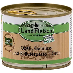 Вегетаріанські консерви для собак Landfleisch Dog Wolf Pesto Grun