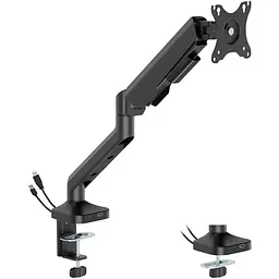 Кронштейн настільний для монітора 17-40 дюймів Officepro MA-451-B Black - мініатюра 2