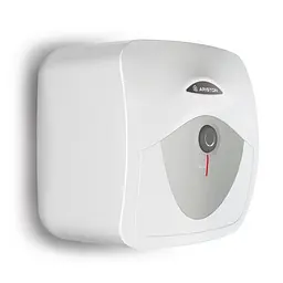 Водонагрівач Ariston ANDRIS RS 10 U/3 під мийкою, 10 л, 1200 Вт, мокрий ТЕН, вертикальний, квадратний, білий (3100632)