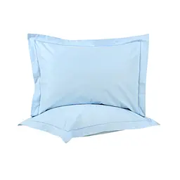 Наволочки сатин Lotus Home - Dakota Modern блакитний 50x70+5 (2 од)