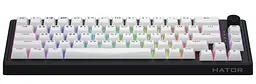 Клавіатура HATOR Skyfall 65 MAG ULTRA 8K Black White (HTK1860UA) - мініатюра 2