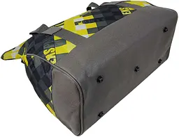 Сумка дорожня саквояж Wallaby 28L поліестер штучна шкіра Жовтий з Чорним - мініатюра 7