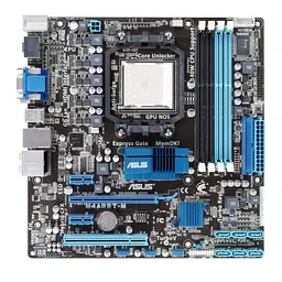 Материнська плата ASUS M4A88T-M (M4A88T-M) (Socket AM3, AMD 880G, Micro-ATX) Б/в