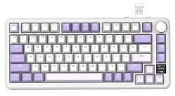 Клавиатура Attack Shark X85 Pro RGB Linear Blueberry Switches Wireless (AS-6972792471105-L) Lavender (G-000004028)