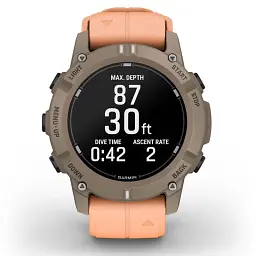 Смарт-годинник Garmin Descent G2 Paloma with Shell Pink Band (010-02986-01) - мініатюра 10