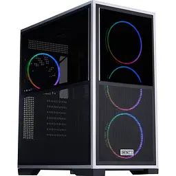 Корпус 1stPlayer IF8-BK-4FO7-14 Black