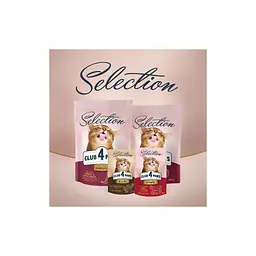 Вологий корм для кішок Club 4 Paws Selection Плюс Смужки з кроликом у соусі 85 г (4820215368087) - мініатюра 8