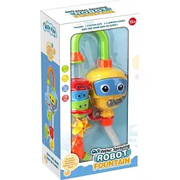 Іграшка для купання "Robot fountain" Bambi 9908-UM, на присосках