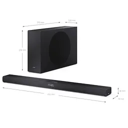 Саундбар Sharp HT-SBW320 Black - мініатюра 11