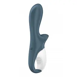 Анальний вібратор Satisfyer Air Pump Booty 2, 19 см (сірий) - мініатюра 3