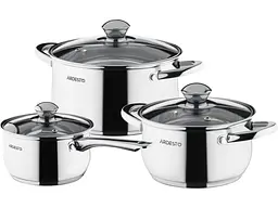 Набір посуду Ardesto GEMINI GOURMET 6 предметів (AR1906PS)