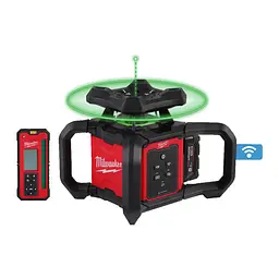 Рівень лазерний ротаційний акумуляторний MILWAUKEE, M18 RLOHVG300-501C, 300м (зарядний пристрій M12-18 C, 1 акумулятор М18 В5 5А - мініатюра 2