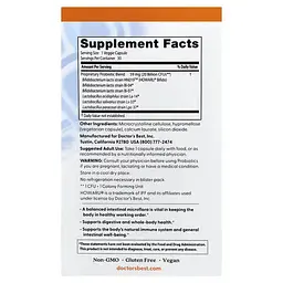 Пробіотики та пребіотики Digestive Probiotic 30 Caps Doctor's Best vit0005074 - мініатюра 2