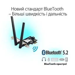 Мережева карта Wi-Fi ASUS PCE-AX1800 - мініатюра 7