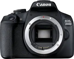 Дзеркальний фотоапарат Canon EOS 2000D Kit EF-S 18-55mm f/3.5-5.6 DC III (2728C007) [83687] - мініатюра 2