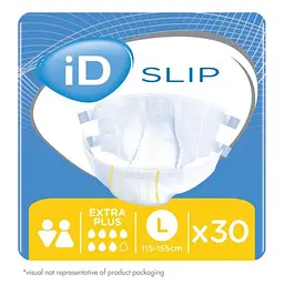 Підгузки для дорослих iD SLIP Extra Plus Large, 30 шт.