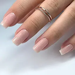 Камуфлююча база для нігтів BB Cream Base 21 Shiny Latte JOIA vegan 8 мл - мініатюра 2
