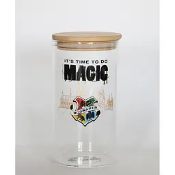 Банка скляна для зберігання Warner Bros. Harry Potter Magic з бамбуковою кришкою 750 мл (85005876) - мініатюра 7