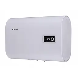 Водонагрівач WILLER Spring, 2,0 кВт, "мокрий" ТЕН, 50 л, прямокутний, горизонтальний, білий (EH50R) - мініатюра 1